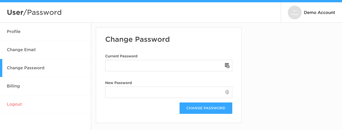 Admin - User - Change Password 1