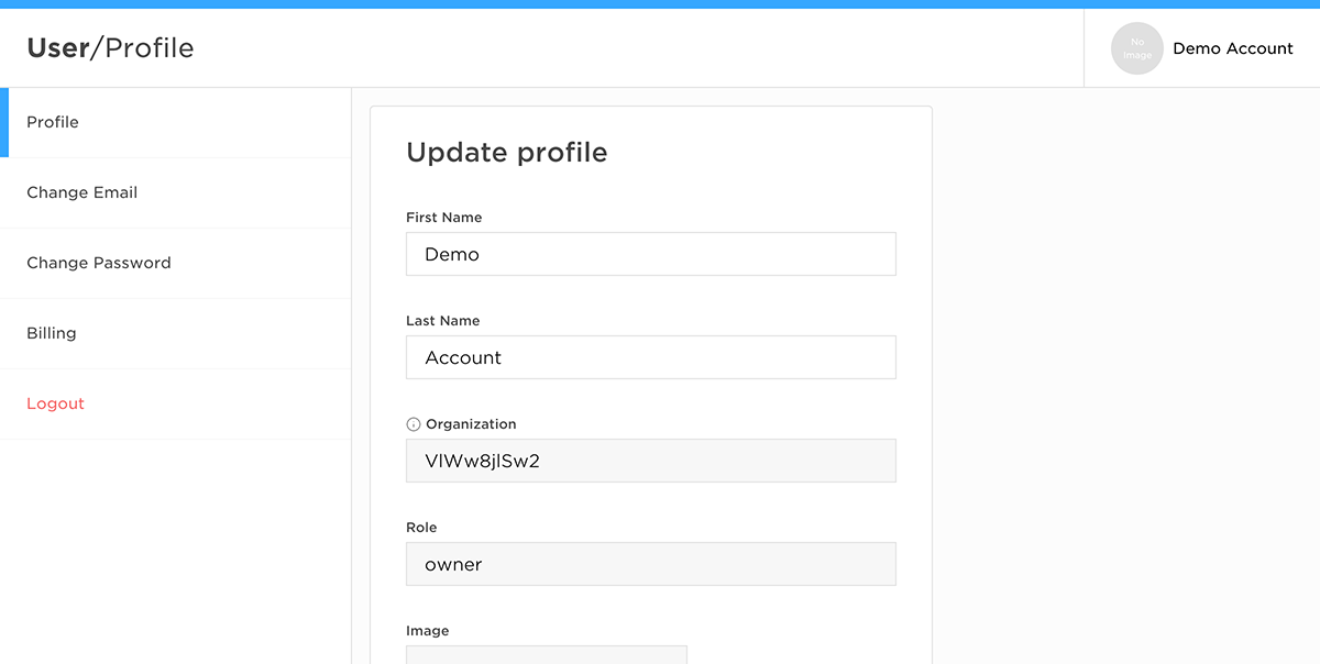Admin - User - Profile 1
