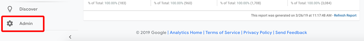 Google Analytics Setup 1